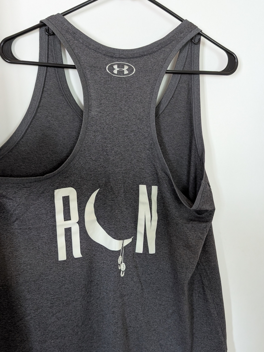 Under Armour Women’s Charcoal Gray Racerback Tank